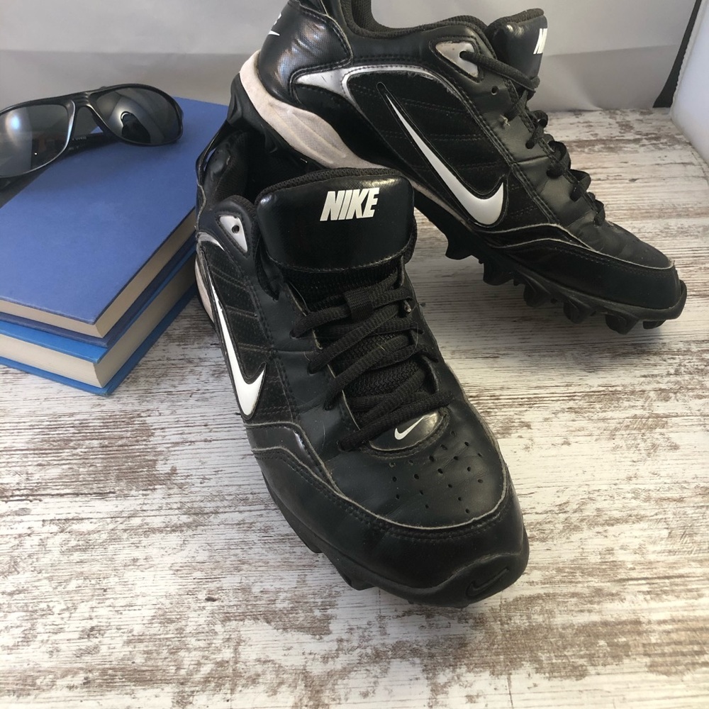 Nike land shark football cleats